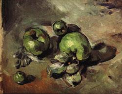 Paul Cezanne Green Apples Sweden oil painting art